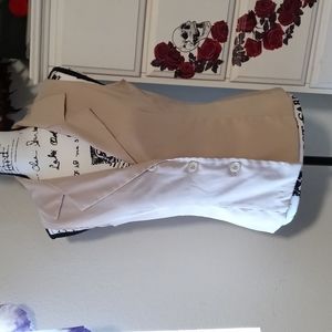 BREAKIN' LOOSE Ladies Button-Up Blazer Vest